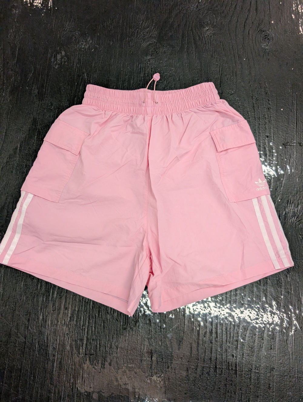Adidas Originals Pink Cargo Shorts, Size S, Like New